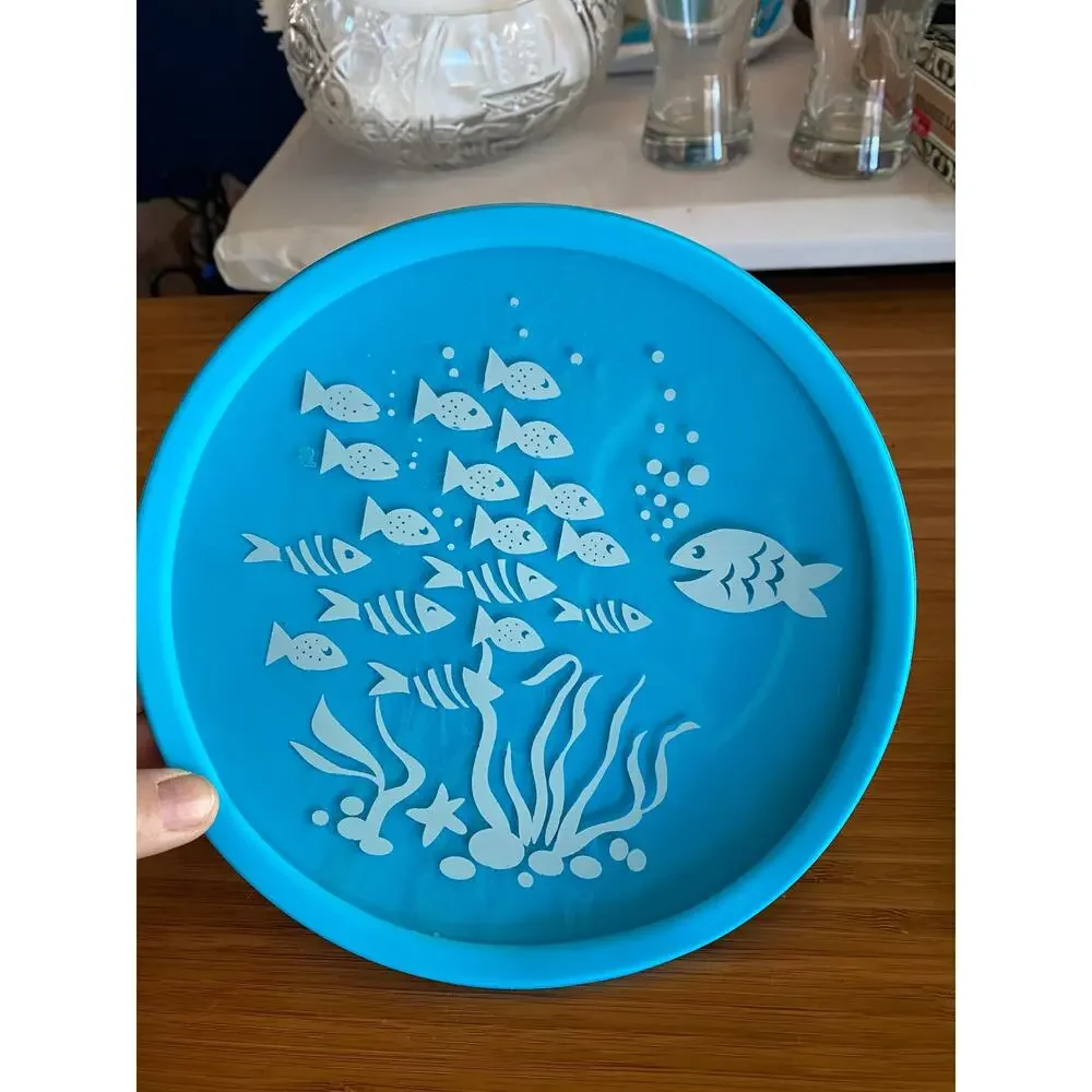 Brinware Pair of Clear Tempered Glass Plates with Silcone Protective‎ Sleeve